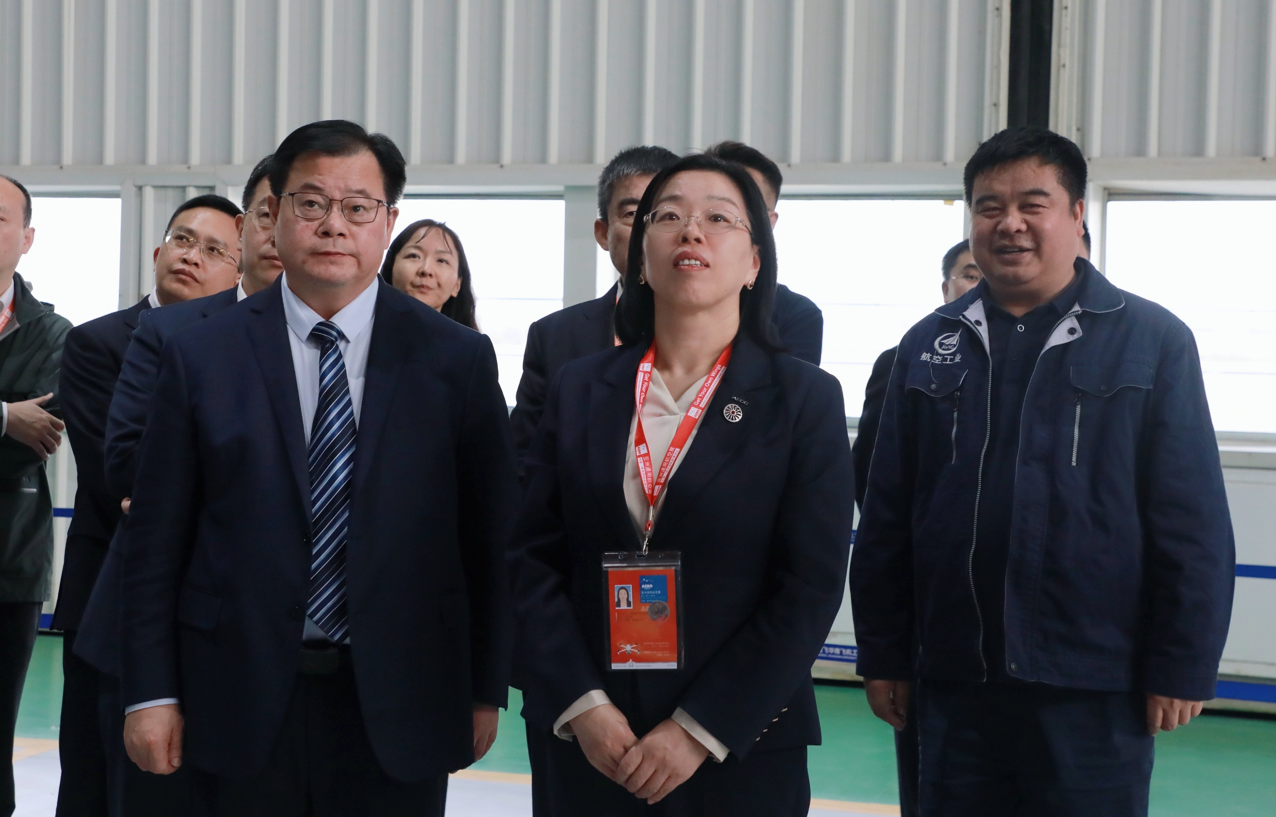 吴颖湘到通飞公司、摩天宇公司调研