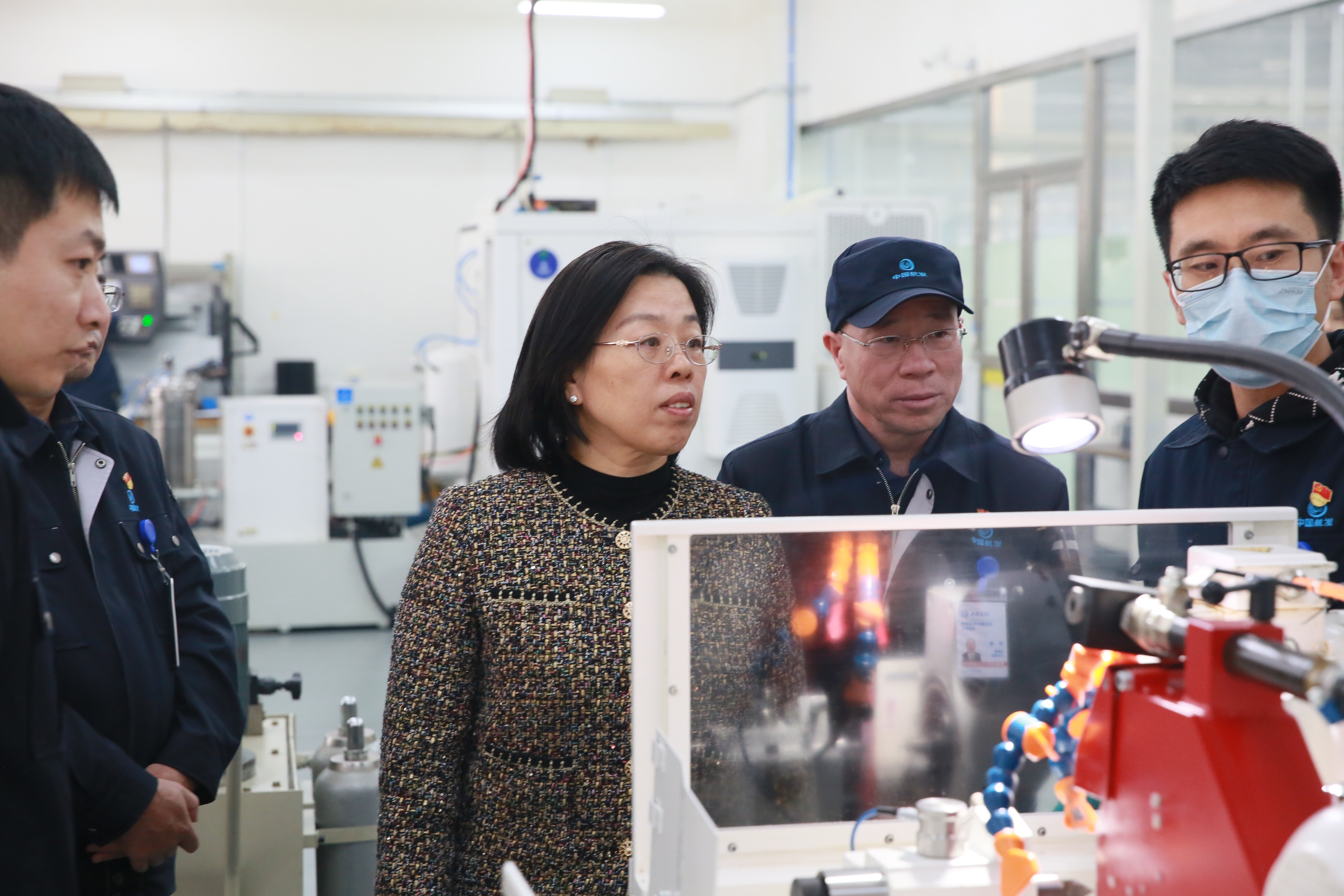 吴颖湘到中国航发长春控制调研